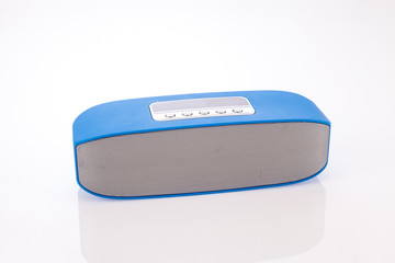 wireless speaker on white background