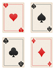 casino cards ace stock vector illustration