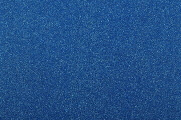 Blue glitter background and texture