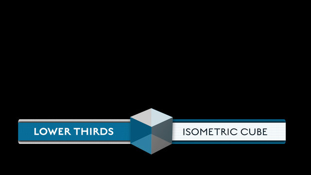 Isometric Lower Thirds Pack