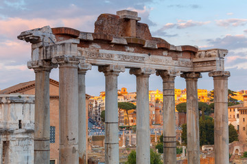Fototapeta premium Rome. City forum.