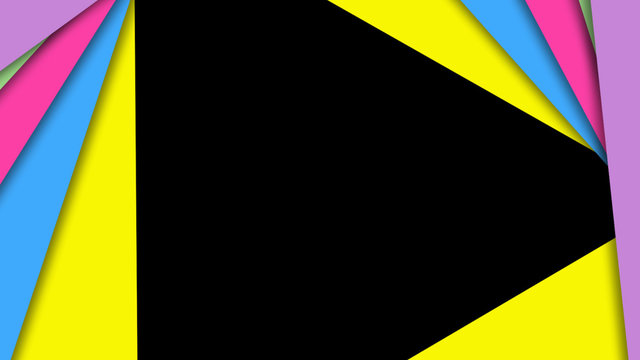 Bright Rounded Rectangles Transition Pack