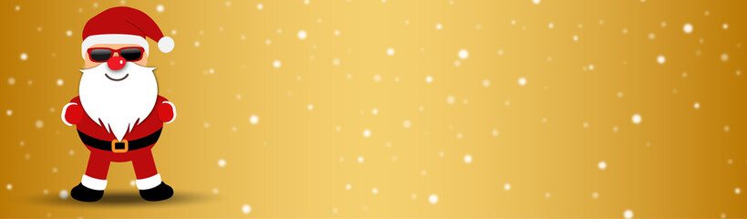 Weihnachtsmann Banner