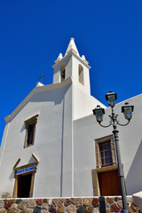 church of Saints Cosma and Damiano Lipari  Eolie Sicily Italy