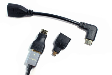 Cable Hdmi and adapter