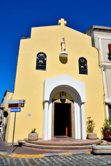 Church  S. Maria ss.ma del Rosario del Pozzo lipari Eolie Sicily Italy