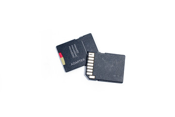 Micro SD Card with Micro SD Card to SD Card Adapter