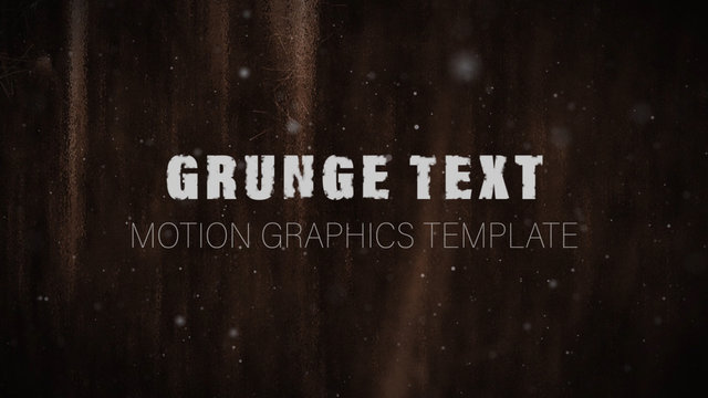 Grunge Texture Titles
