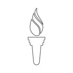 Line Torch icon 