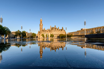 Fototapeta na wymiar Town Hall Bradford Yorkshire UK