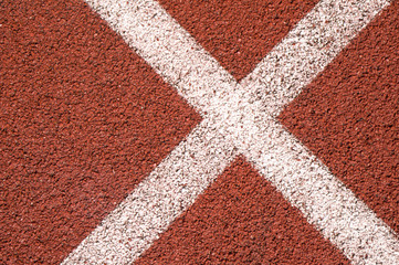 red running track background texture