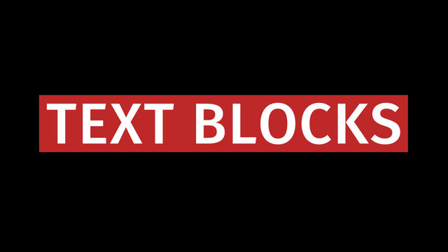 Text Block Title