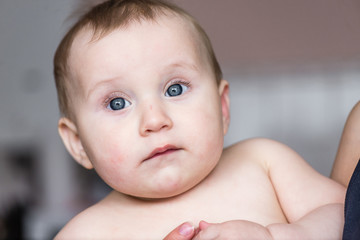 Portrait of a small child