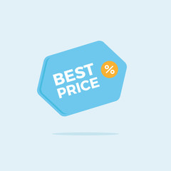 Flat design sale badge for e-commerce website and on-line shopping