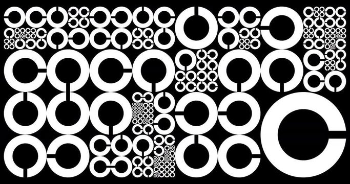 Minimal procedural design. Futuristic minimalistic layout. Conceptual generative background for art and business. Tesselation in 4k UHD