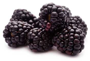 Fresh blackberries