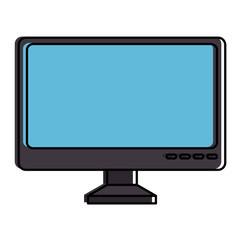 computer display isolated icon vector illustration design