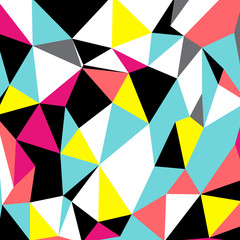 Abstract triangles geometrical pattern