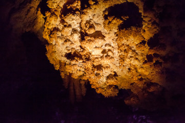 Scene from the amazing bulgarian cave Venetsa
