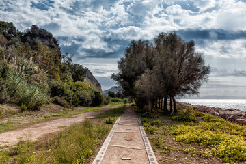 Italy, Campania Monte di Procida - Torrefumo Lake