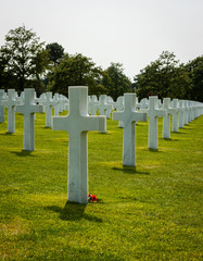 American cemetery in Normandy France