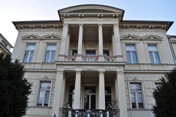 Obraz premium The streets of Potsdam, capital and largest city of the German federal state of Brandenburg