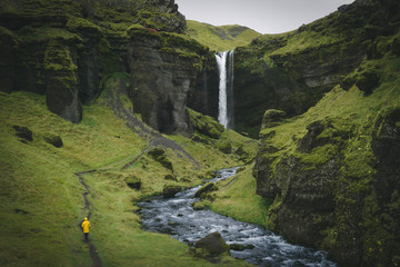 Hidden waterfall