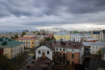 Крыши домов, Казань, Россия