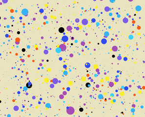 Abstract Circles background. Random size.