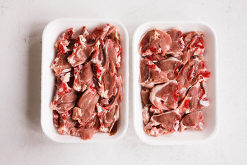 Lamb meat lamb chops cutlets