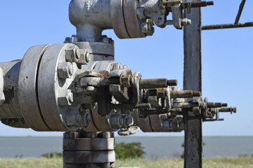 Equipment of an oil well