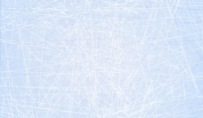 Textures blue ice. Ice rink. Winter background. Overhead view. Vector illustration nature background.