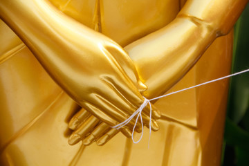 Hands of the Buddha. 