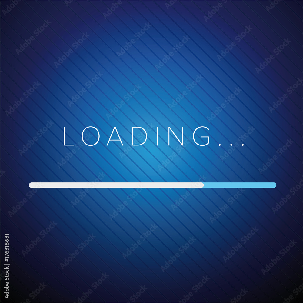 Poster Loading progress bar