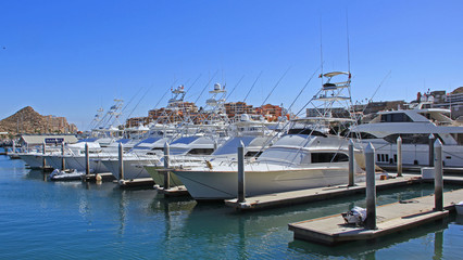Fototapeta premium boats in harbor