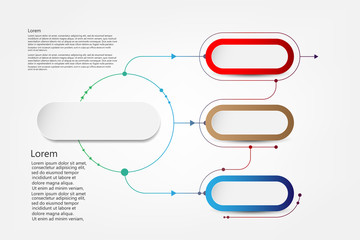 Vector Infographic label design with icons and 5 options or steps. Infographics for business concept. Can be used for presentations banner, workflow layout, process diagram, flow chart, info graph