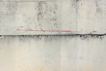 工場のコンクリート壁