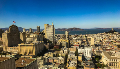 San Francisco Looking South From Union Square