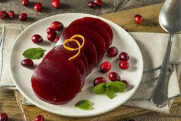 Sweet Canned Cranberry Sauce © Brent Hofacker