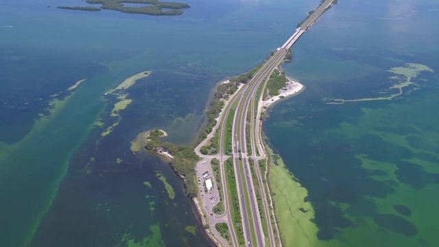 Aerial Florida Tampa July 2017 Sunny Day 4K Inspire 2