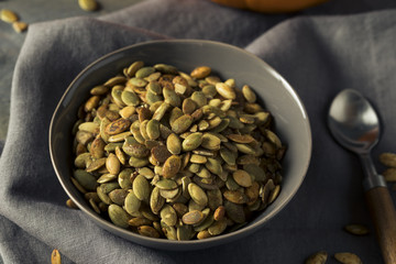 Organic Spicy Homemade Pumpkin Seeds