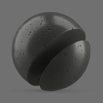 Medium grey concrete with holes