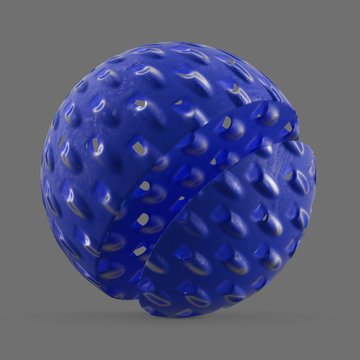 Blue plastic grater