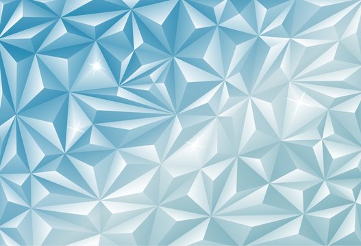 Blue polygonal background