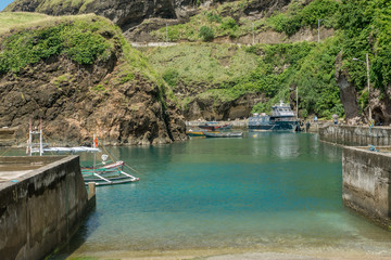 Fototapeta premium Mahatao Pier at Batan Island , Batanes