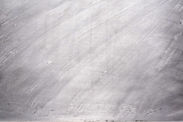 Metal silver brush texture background