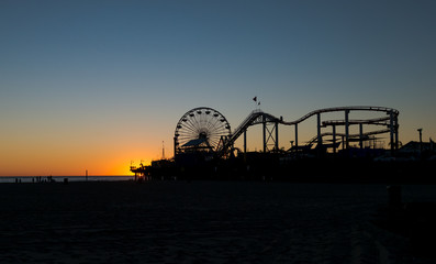 Santa Monica Sunset