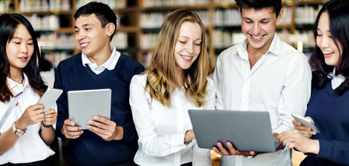 Diverse education shoot