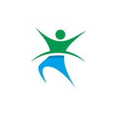 active people swoosh logo