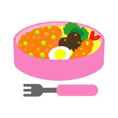 お弁当 チキンライス
